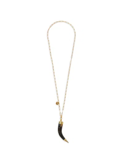Blaklace Pendant Chain Necklace In Neutral