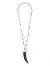 Blaklace Rosario Onice Necklace In Black