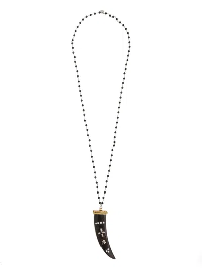Blaklace Rosario Onice Necklace In Black