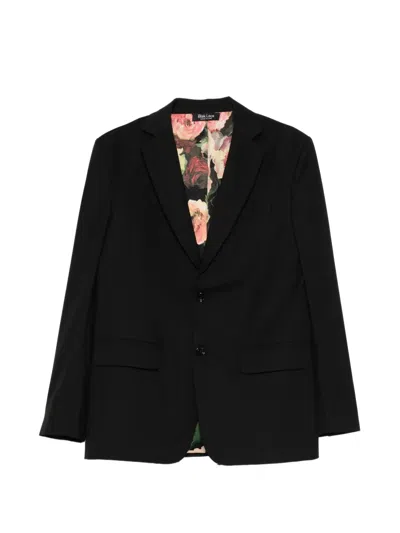 Blaklace Single-breasted Blazer In Black