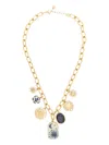 Blaklace Star Necklace In Gold