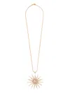 Blaklace Sun Necklace In Gold