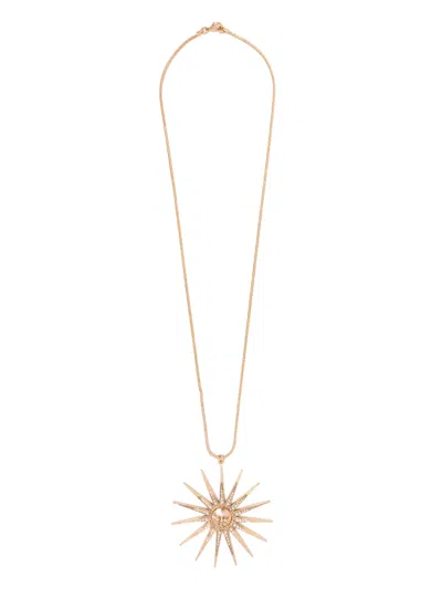 Blaklace Sun Necklace In Gold