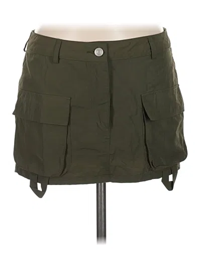 Pre-owned Blanc Casual Skirt In Green