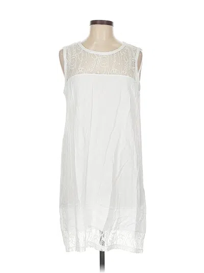 Pre-owned Blanc Du Nil Casual Dress In White