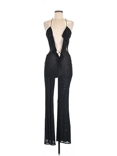 Pre-owned Blanc Jumpsuit In Black