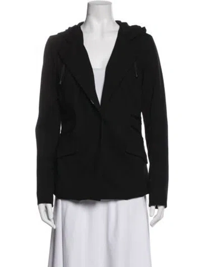Pre-owned Blanc Noir Blazer In Black