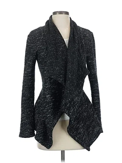 Pre-owned Blanc Noir Cardigan Sweater In Black
