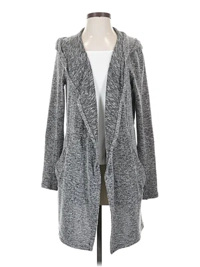Pre-owned Blanc Noir Cardigan Sweater In Gray
