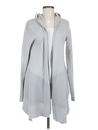 Pre-owned Blanc Noir Cardigan Sweater In Gray