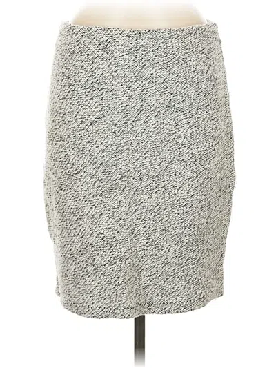 Pre-owned Blanc Noir Casual Skirt In Gray