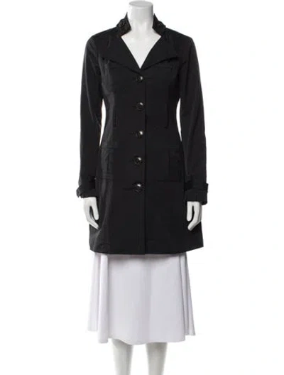 Pre-owned Blanc Noir Coat In Black
