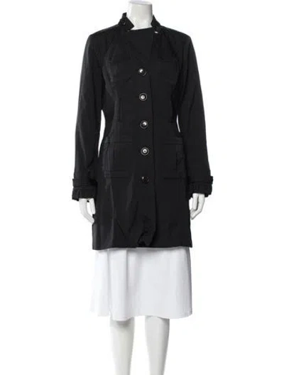 Pre-owned Blanc Noir Coat In Black