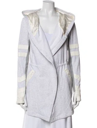 Pre-owned Blanc Noir Coat In White