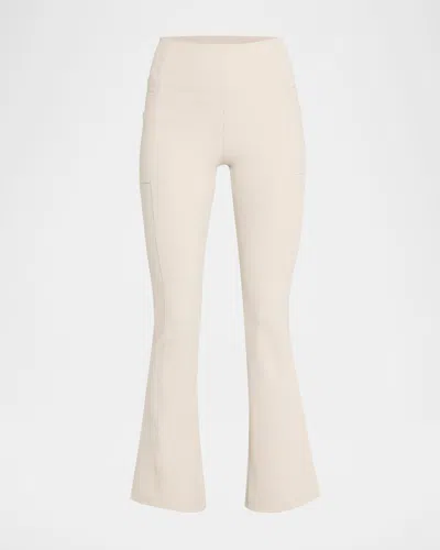 BLANC NOIR DIRECTIONAL RIB BOOTCUT LEGGINGS