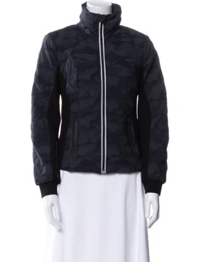 Pre-owned Blanc Noir Down Jacket In Blue