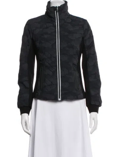 Pre-owned Blanc Noir Down Jacket In Gray