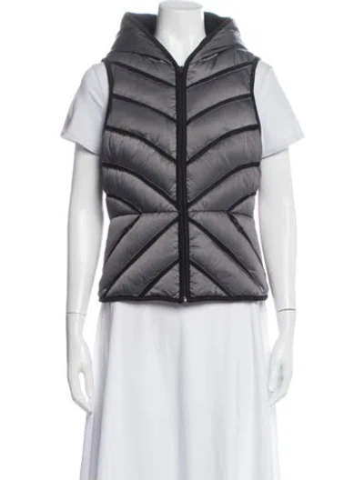 Pre-owned Blanc Noir Down Jacket In Grey