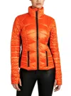 Blanc Noir Down Puffer Jacket In Orange In Orange