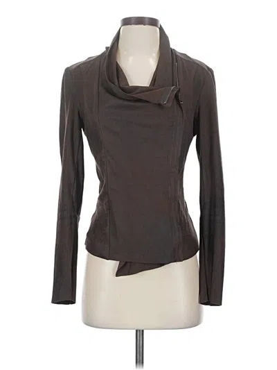 Pre-owned Blanc Noir Jacket In Brown