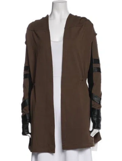 Pre-owned Blanc Noir Jacket In Brown