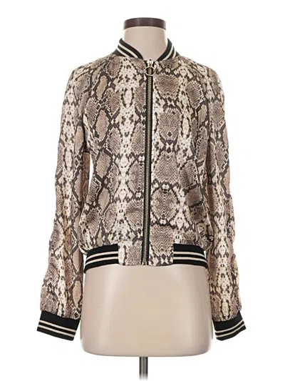 Pre-owned Blanc Noir Jacket In Gold