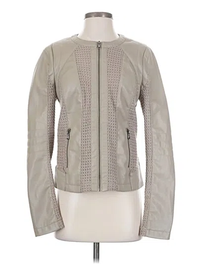 Pre-owned Blanc Noir Jacket In Gray