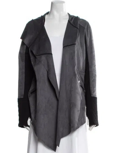Pre-owned Blanc Noir Jacket In Gray