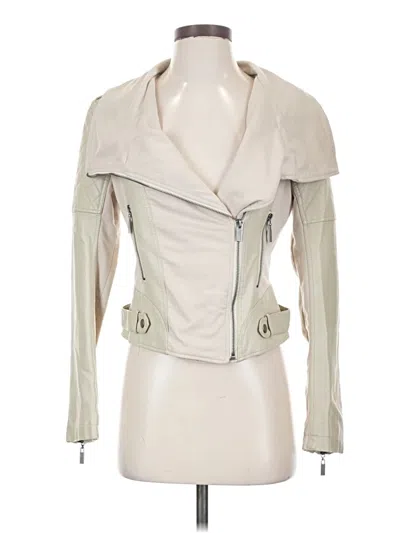 Pre-owned Blanc Noir Jacket In Ivory