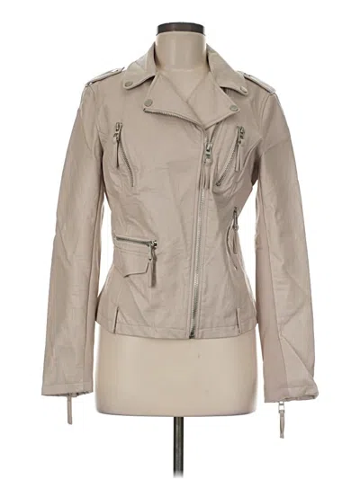 Pre-owned Blanc Noir Jacket In Tan