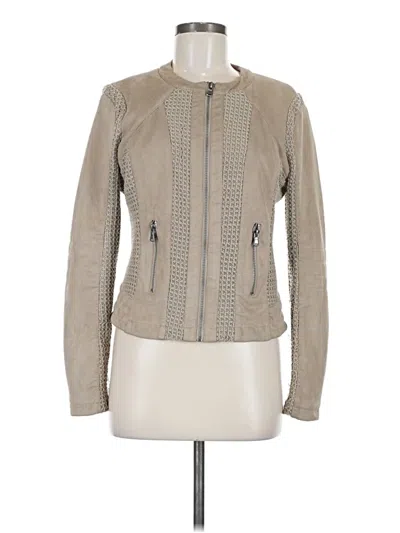 Pre-owned Blanc Noir Jacket In Tan