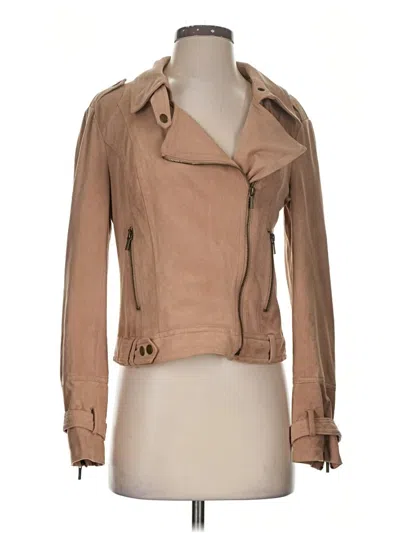 Pre-owned Blanc Noir Jacket In Tan