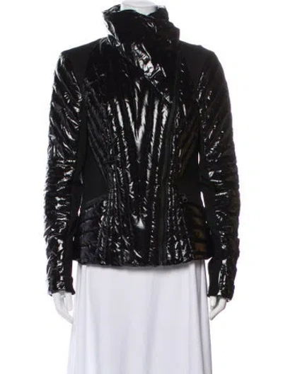 Pre-owned Blanc Noir Nylon Down Jacket In Blue
