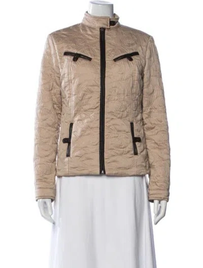Pre-owned Blanc Noir Patterned Jacket In Neutrals
