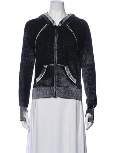 Pre-owned Blanc Noir Printed Jacket In Green