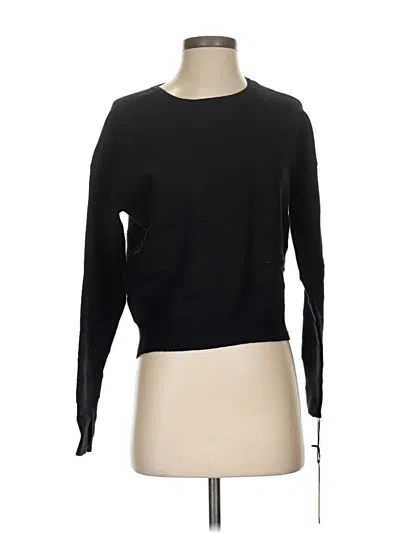 Pre-owned Blanc Noir Pullover Sweater In Black