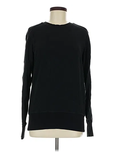 Pre-owned Blanc Noir Pullover Sweater In Black