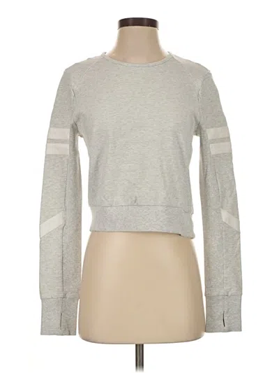 Pre-owned Blanc Noir Pullover Sweater In Gray