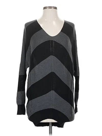 Pre-owned Blanc Noir Pullover Sweater In Gray