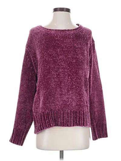 Pre-owned Blanc Noir Pullover Sweater In Purple