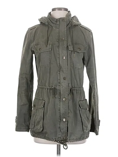 Pre-owned Blanc Noir Raincoat In Green