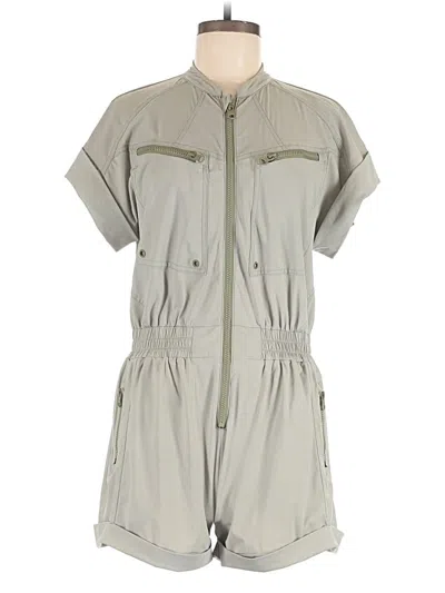 Pre-owned Blanc Noir Romper In Gray