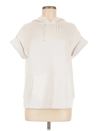 Pre-owned Blanc Noir Sleeveless Top Ivory Cowl Neck Tops