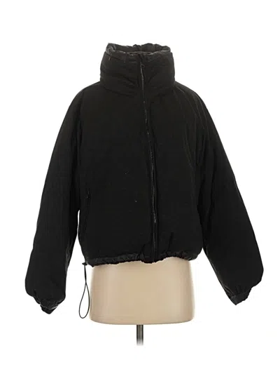 Pre-owned Blanc Noir Snow Jacket In Black