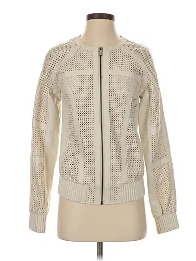 Pre-owned Blanc Noir Track Jacket In White