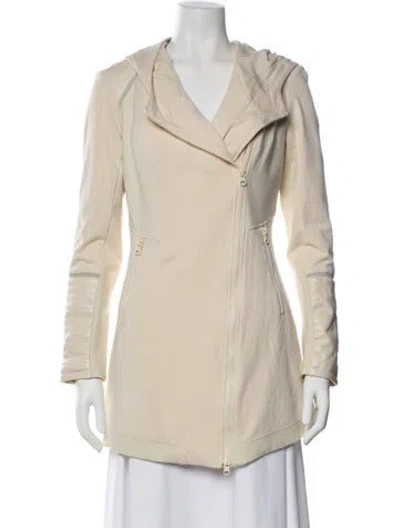 Pre-owned Blanc Noir Trench Coat In Neutral