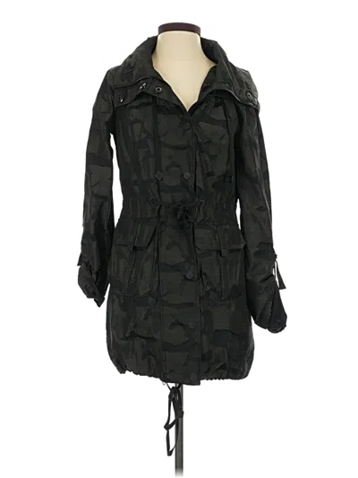 Pre-owned Blanc Noir Trenchcoat In Green