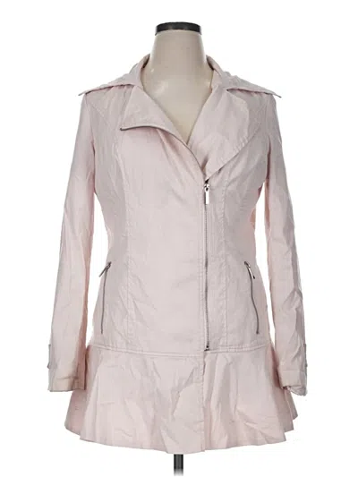 Pre-owned Blanc Noir Trenchcoat In Pink