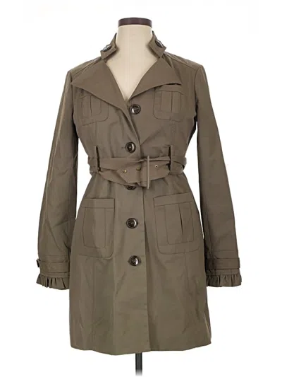 Pre-owned Blanc Noir Trenchcoat In Tan