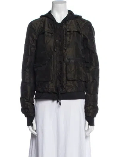 Pre-owned Blanc Noir Utility Jacket In Black